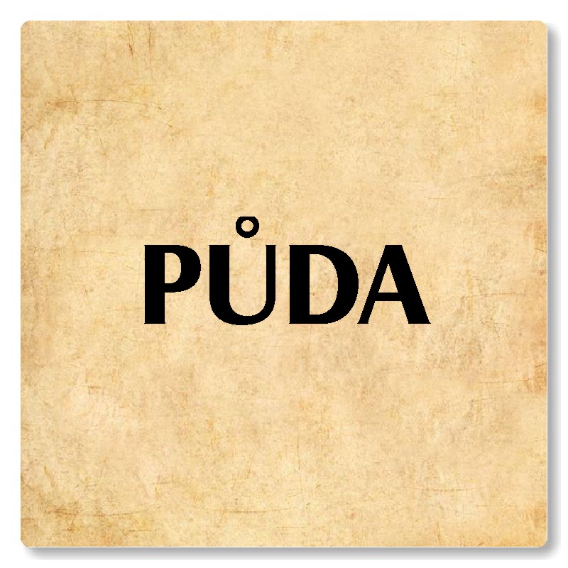 Půda, 148x148mm, pergamen, Nevada